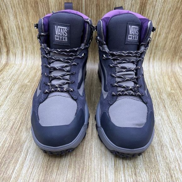 Vans MTE Crestline Dark Grey Purple Men\'s Size 9.5 Shoes Sneakers Waterproof NEW main image 5